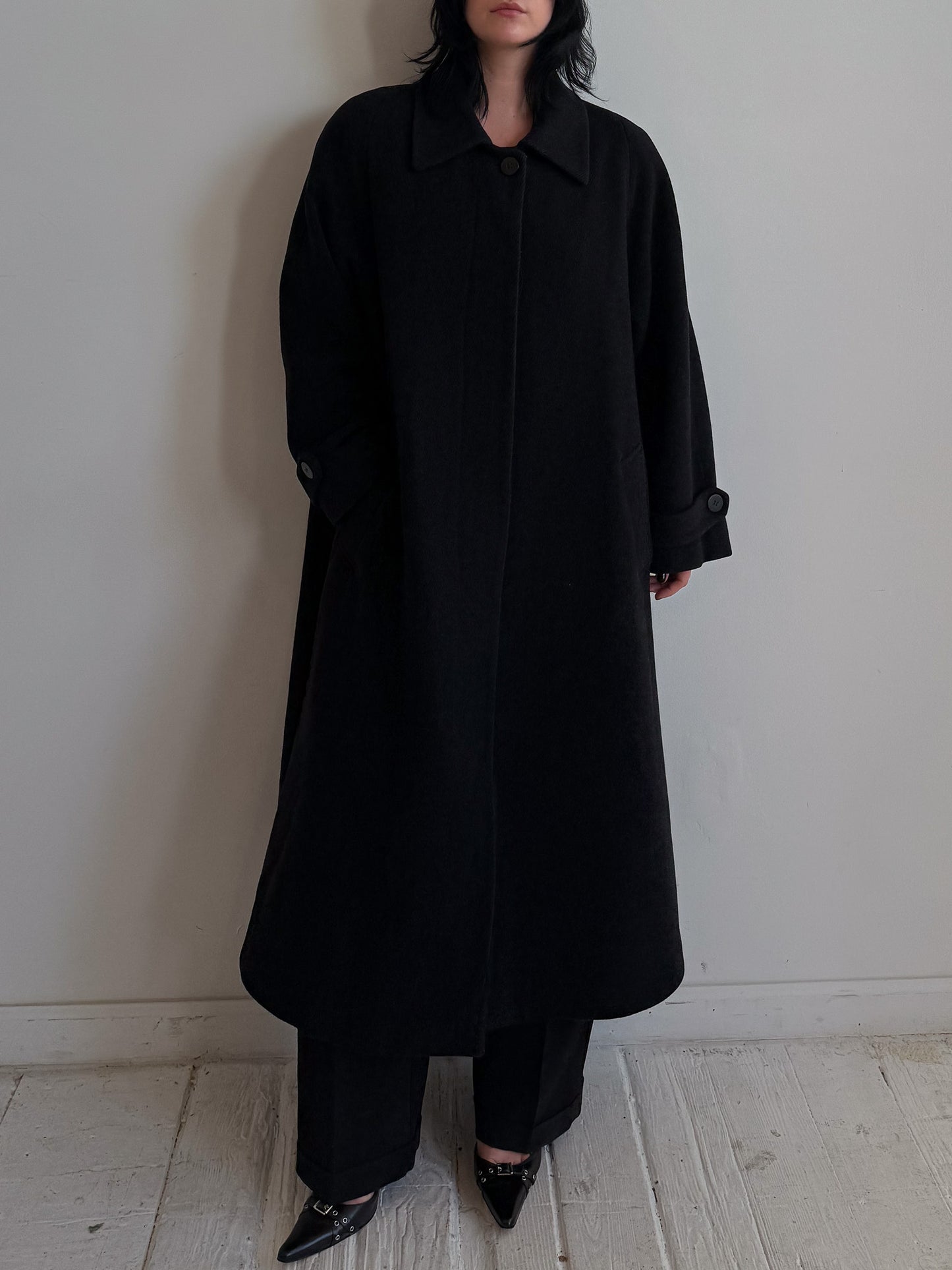 Jones New York Charcoal Coat