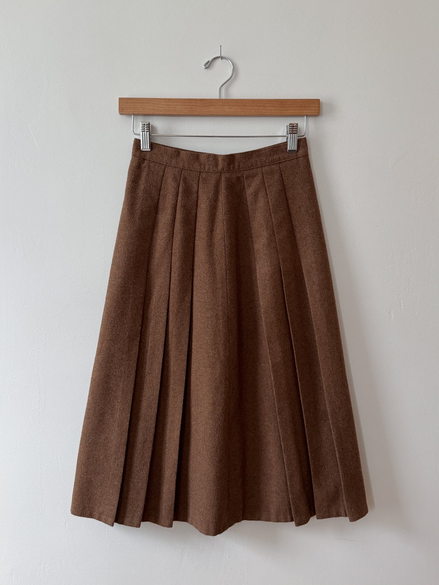 70's Vintage Wool Vest & Skirt Set