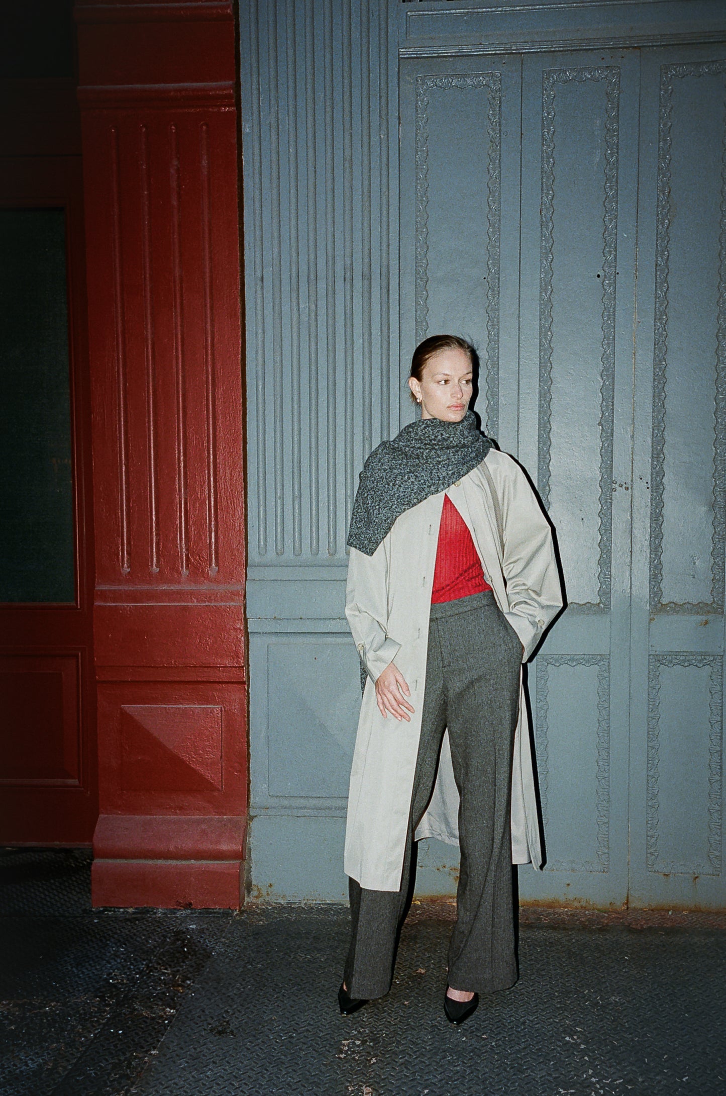 Straight Leg Low Rise Trouser