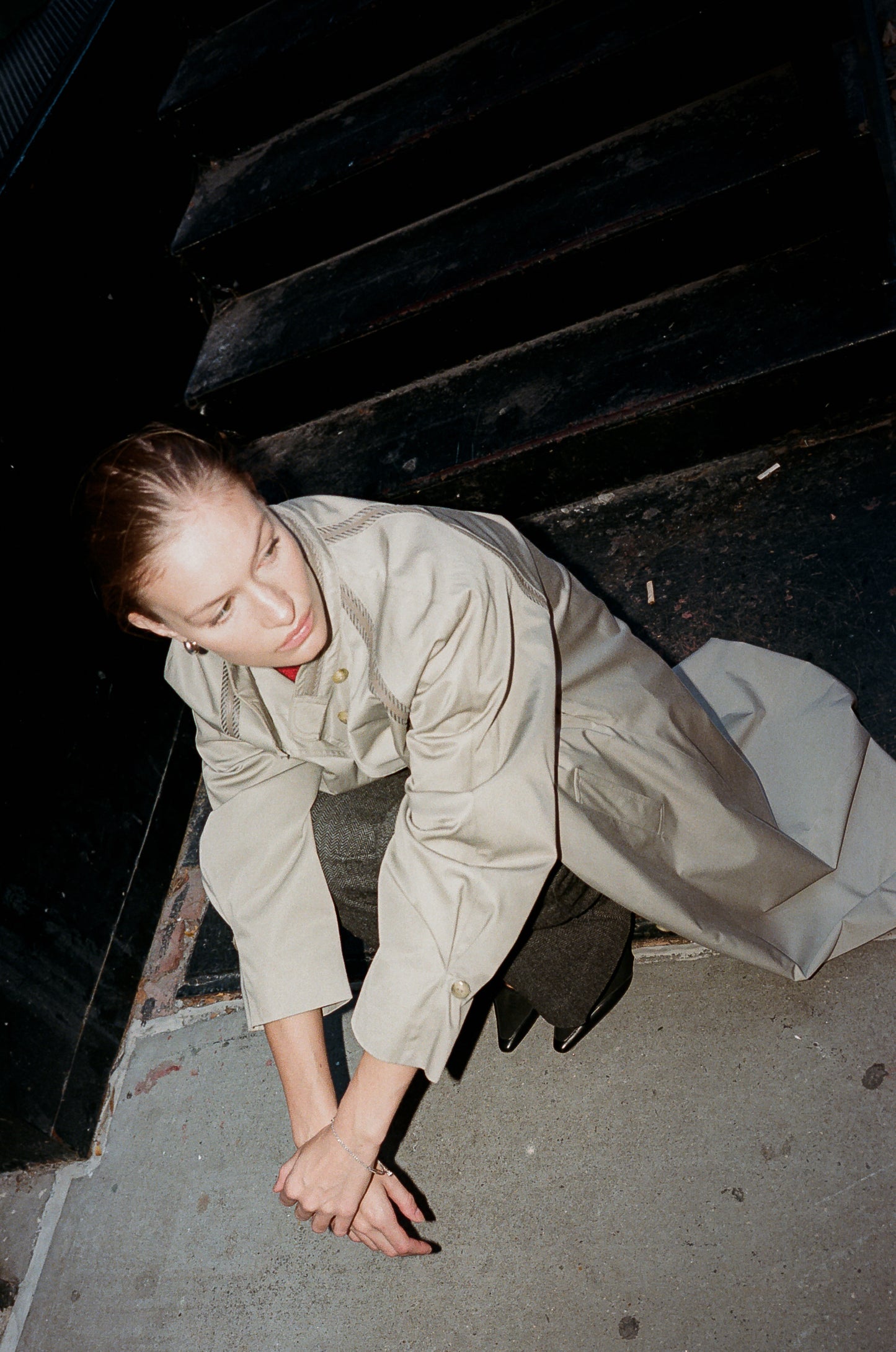 Vintage Diolen Lightweight Trench