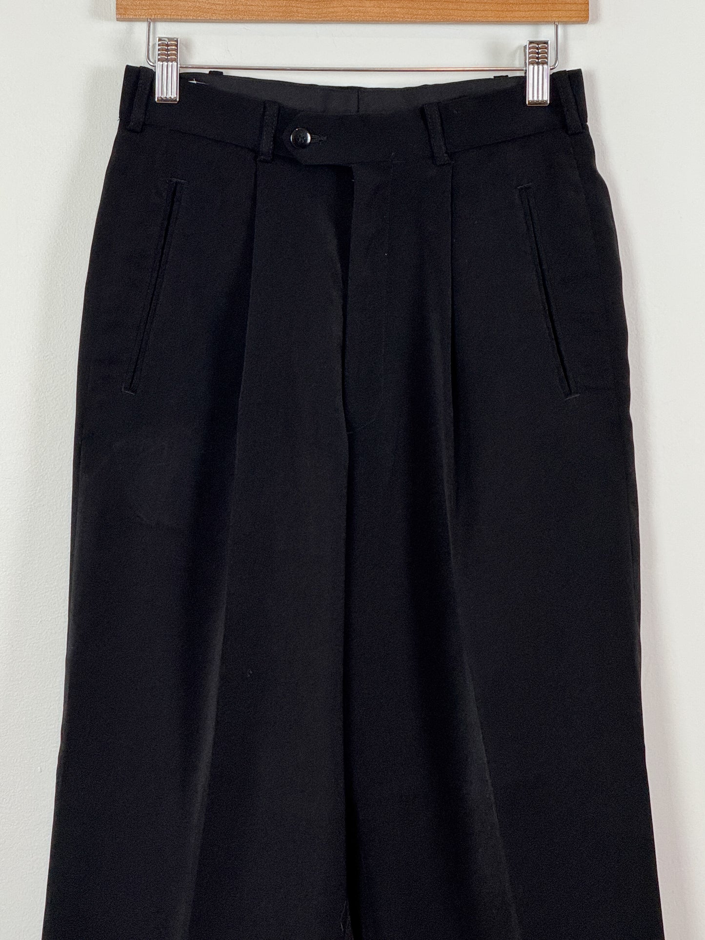 High Waisted Black Trousers