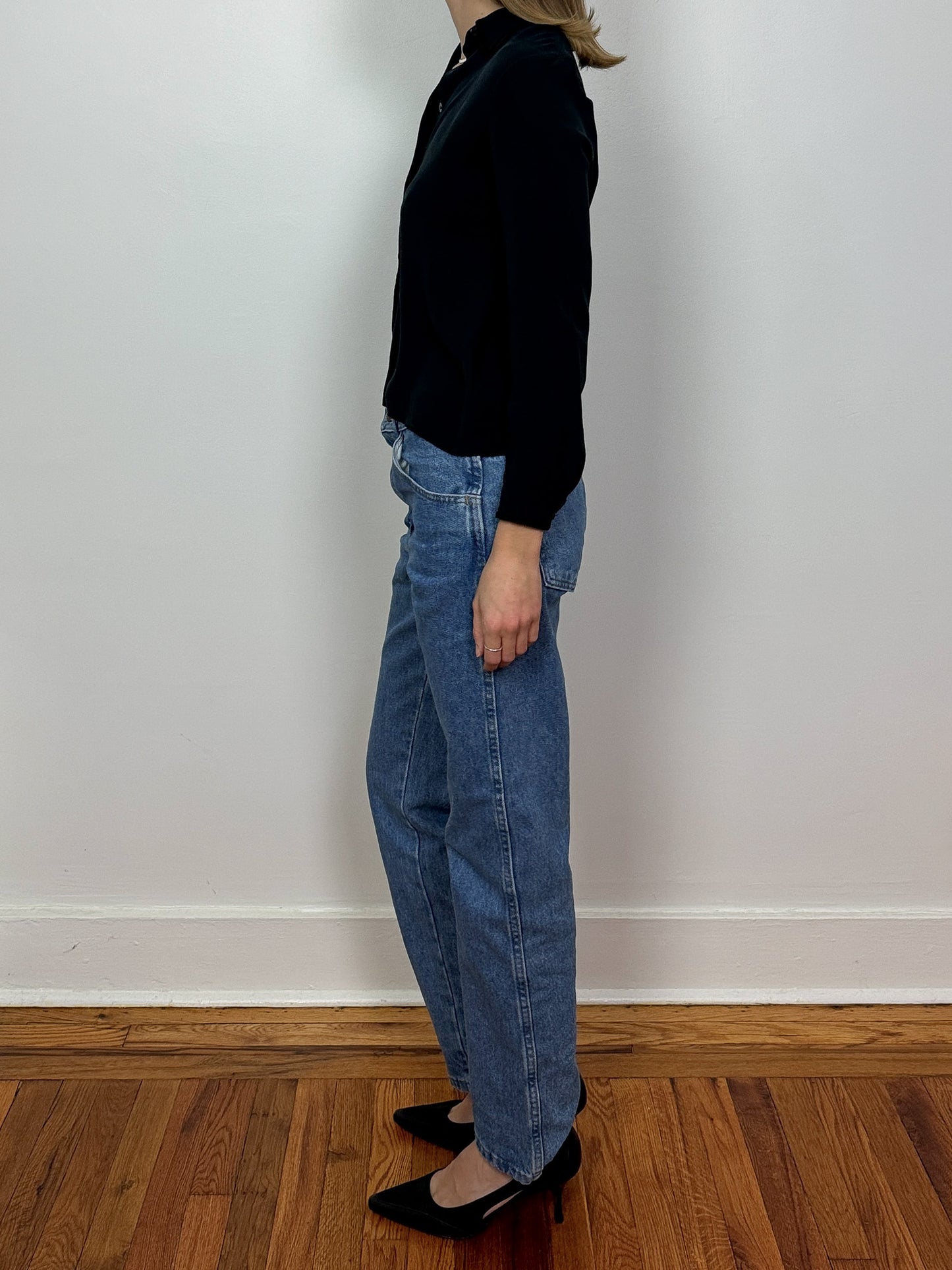 Vintage Straight Leg Mens Jeans