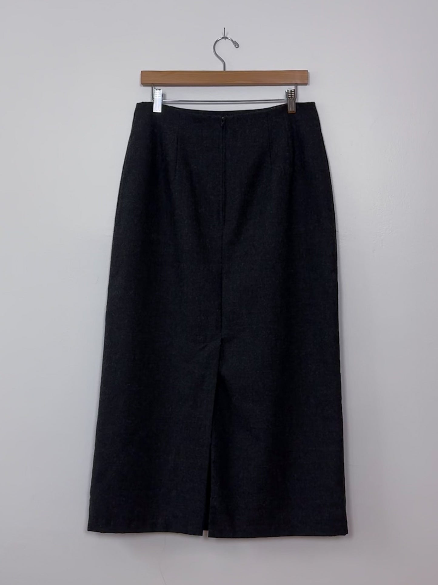 Wool Maxi Skirt