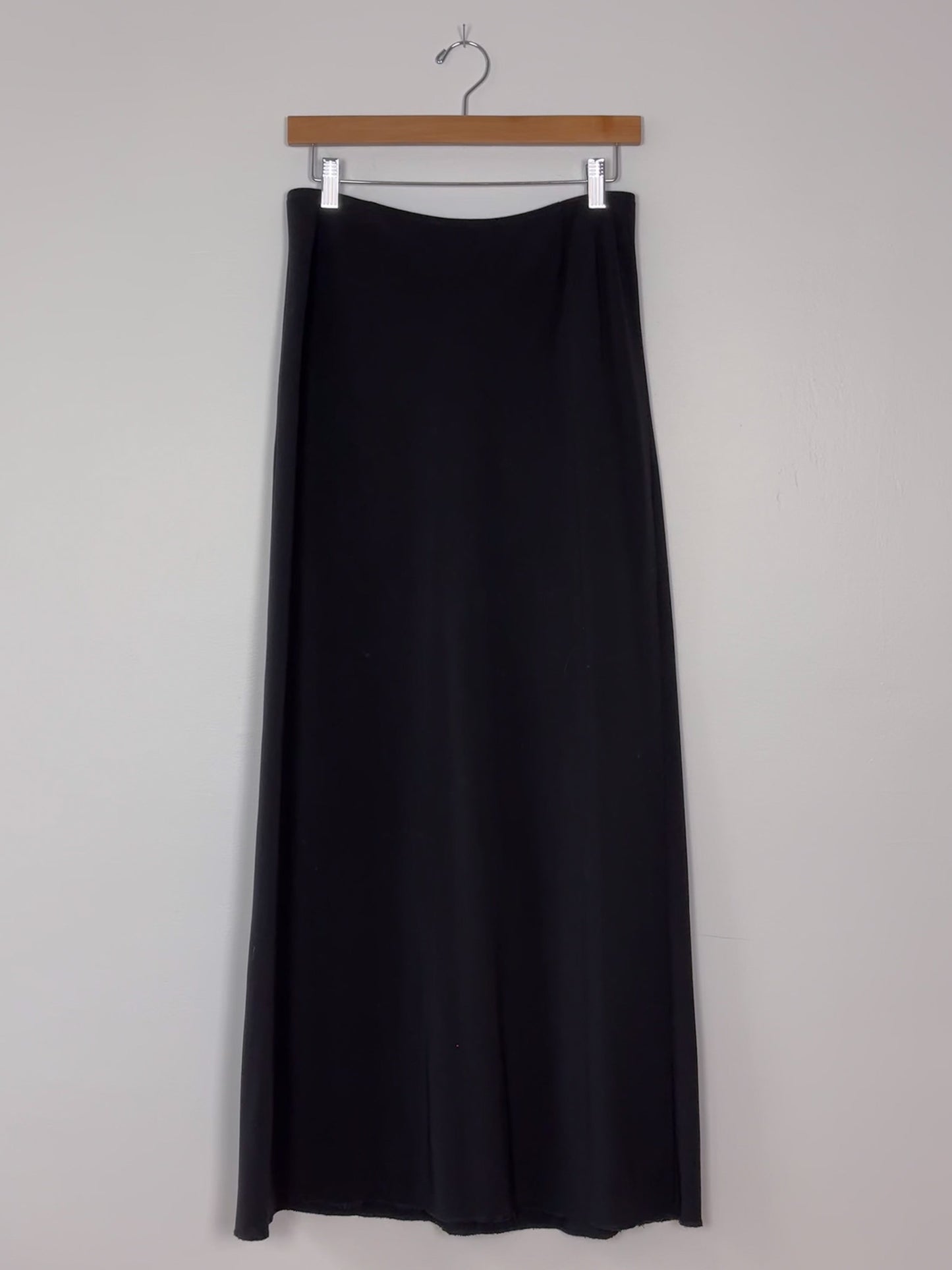 Theory Black Maxi Skirt
