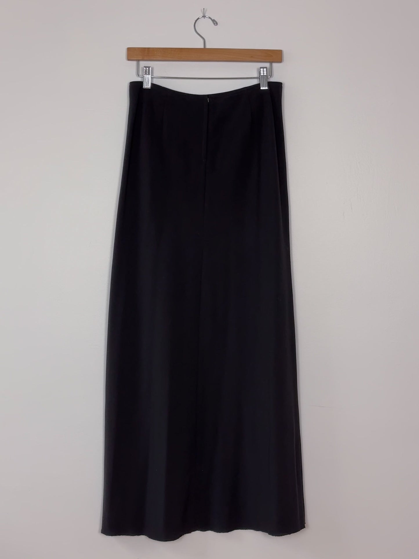 Theory Black Maxi Skirt
