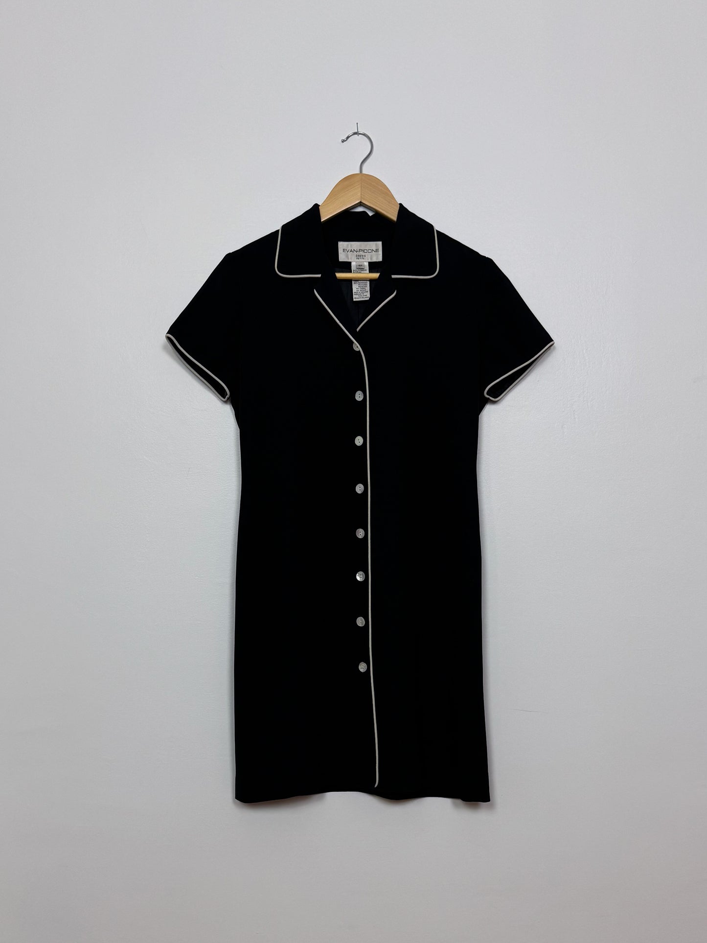 Vintage Short Sleeved Mini Dress
