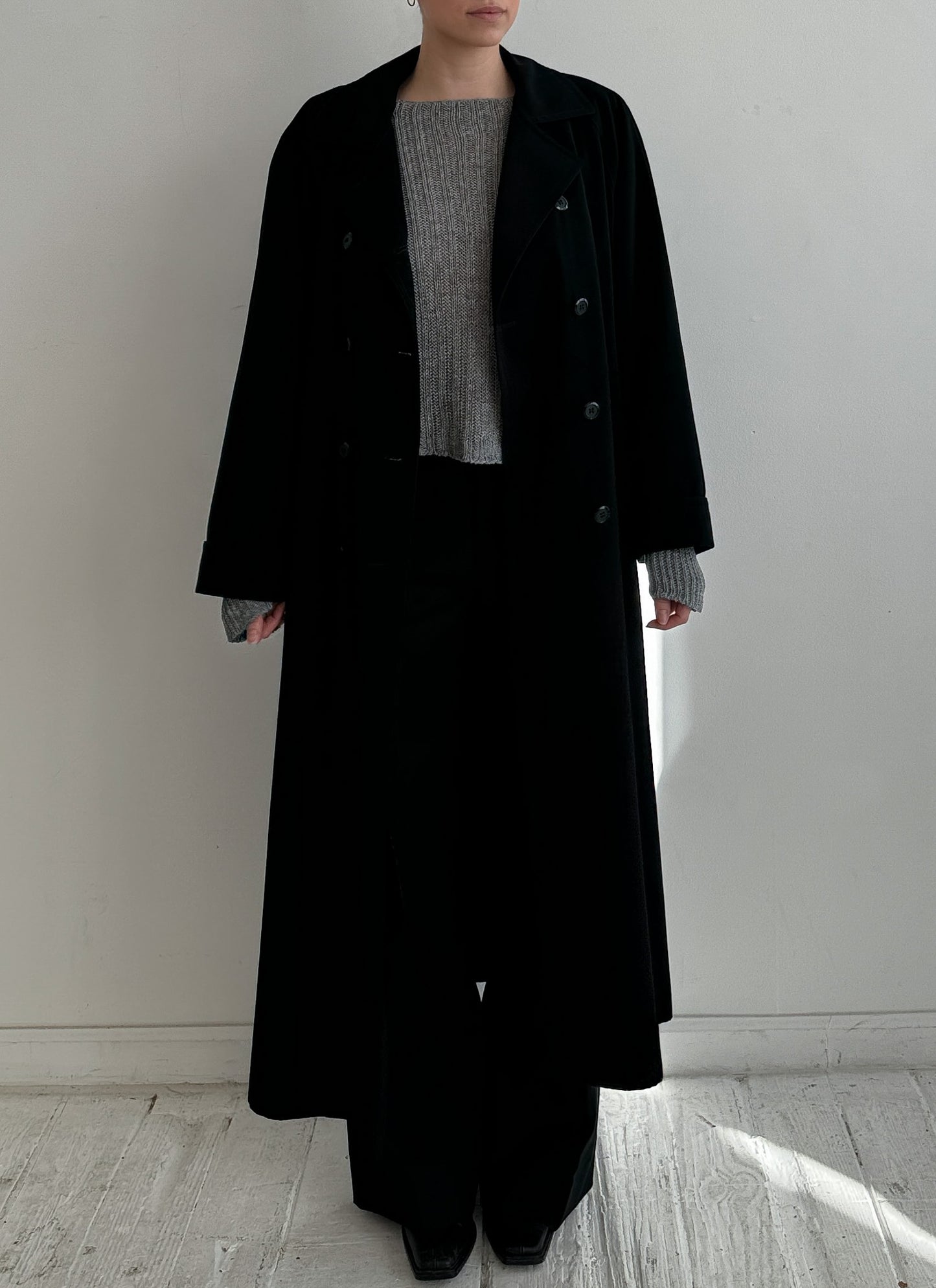 Vintage Double Breasted Trench Coat
