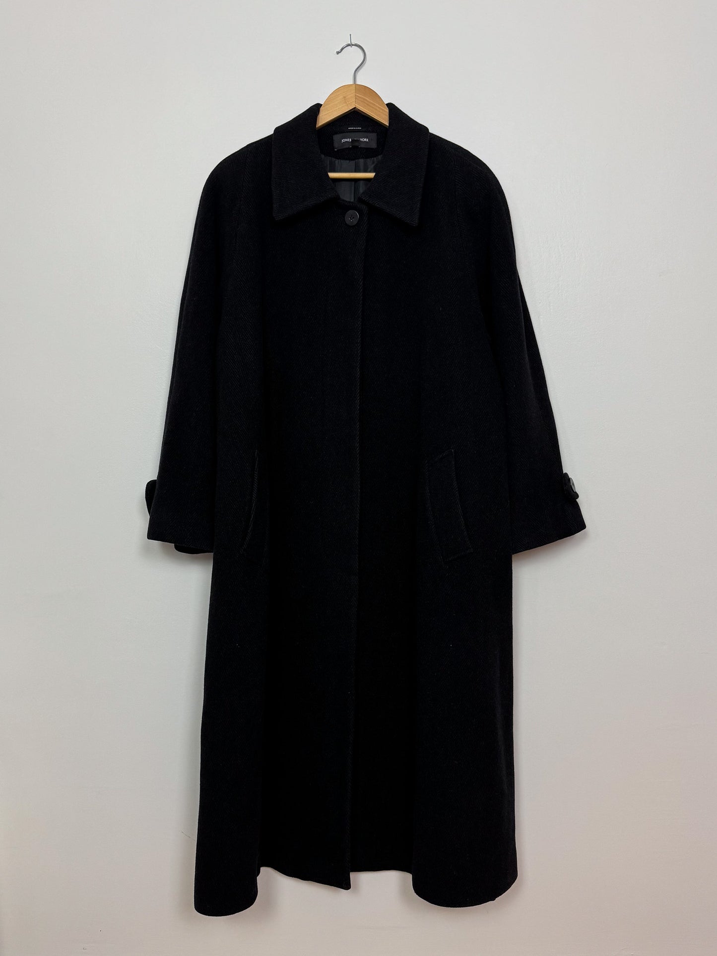 Jones New York Charcoal Coat