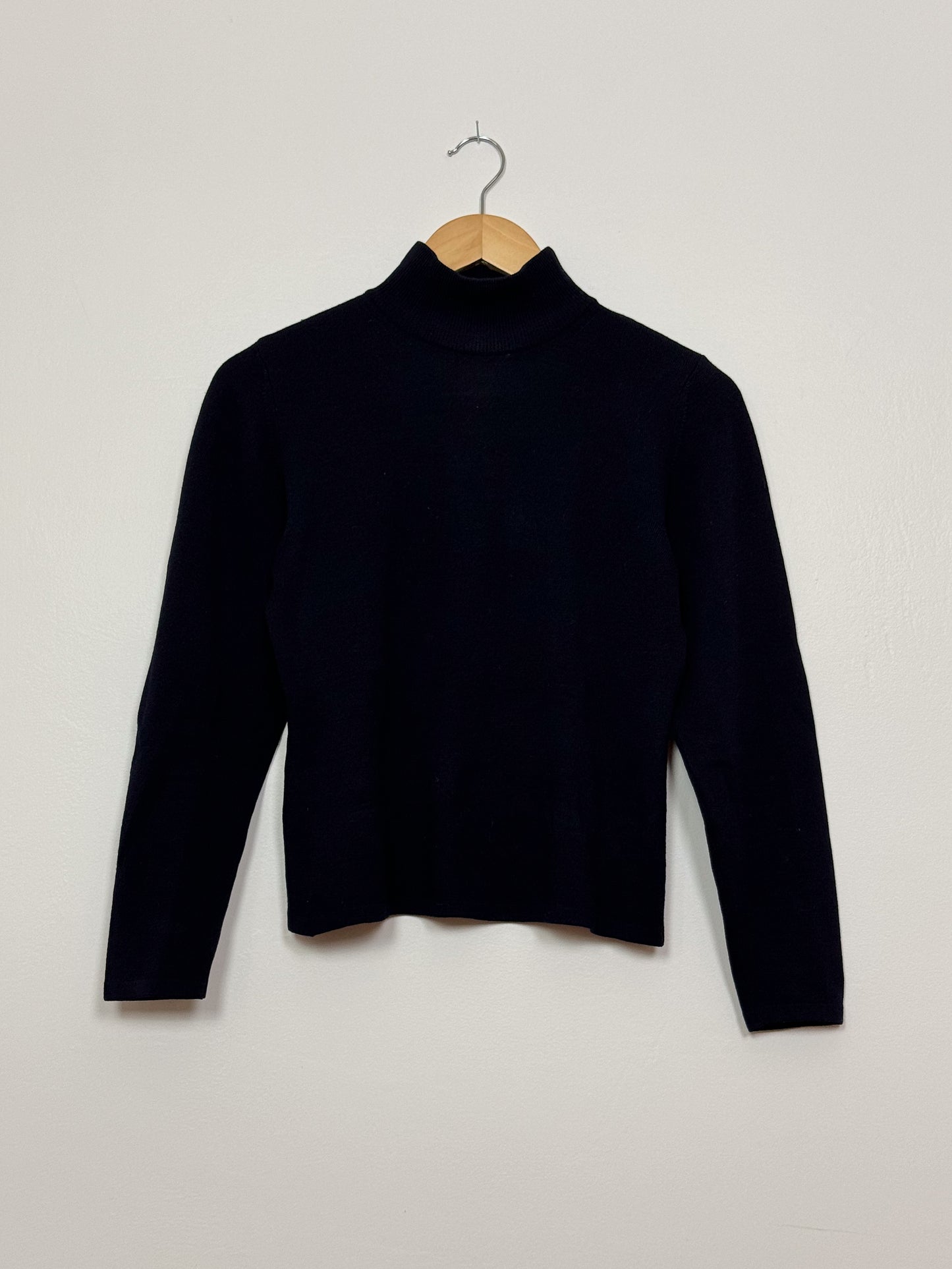 Henri Bendel Navy Wool Sweater