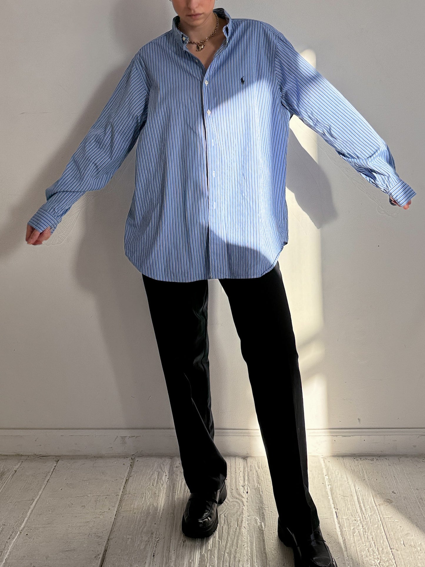 Ralph Lauren Oversized Striped Shirt