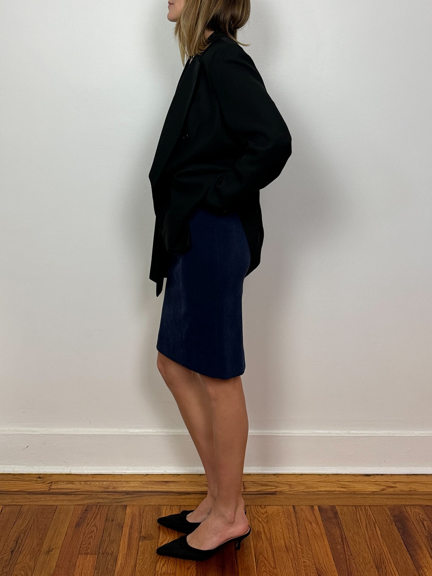 Jones Wear Double Breasted Blazer