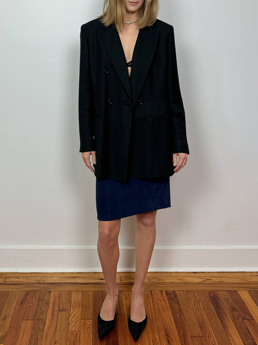 Jones Wear Double Breasted Blazer
