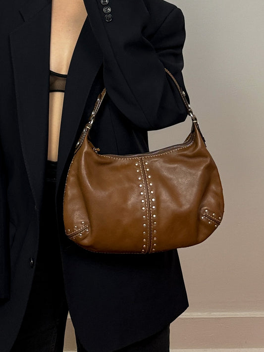Michael Kors Leather Studded Bag