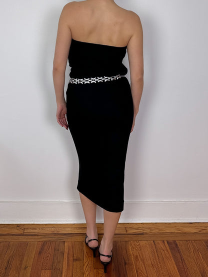 Donna Karen Knit Midi Dress